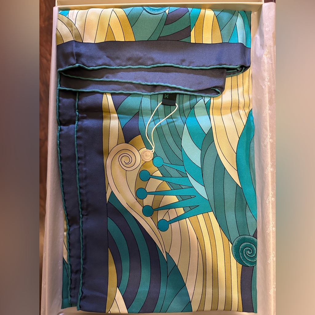 French Silk Scarf By Rolex